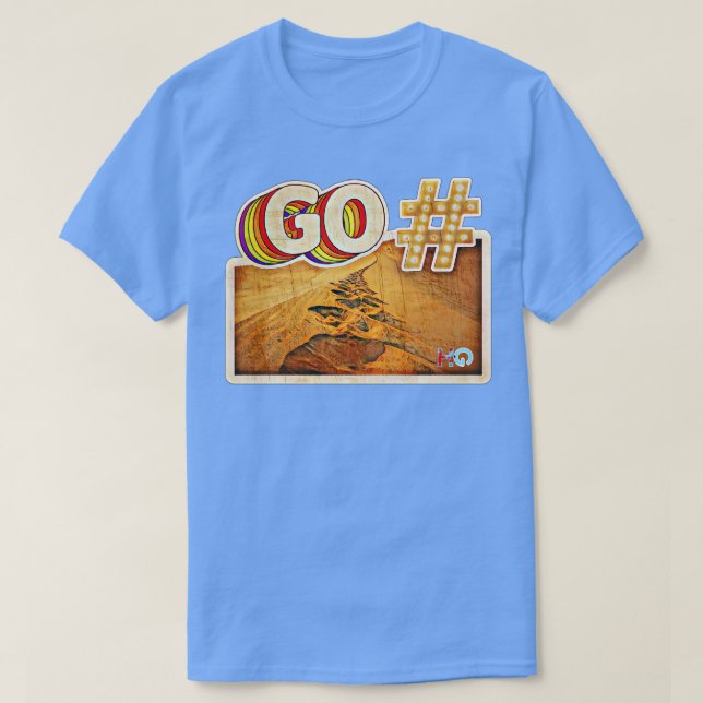 Go Pound Sand Hipster Golf T-Shirt (Design Front)