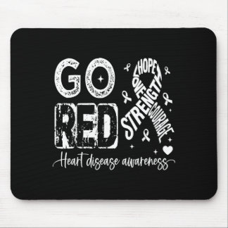 Go Red – American Heart Disease Awareness In Febru Mouse Mat