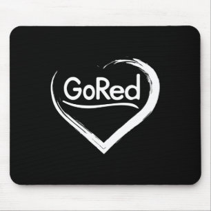 Go Red For Heart Disease Awareness 2 Mouse Mat