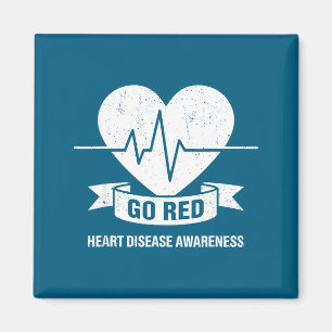 Go Red For Women American Chd Heart Disease Month  Magnet