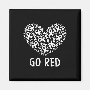 Go Red For Women American Heart Disease Month Awar Magnet