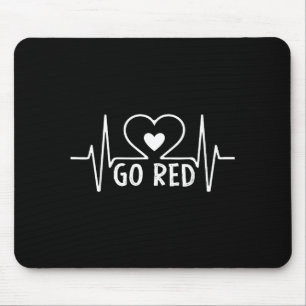 Go Red For Women American Heart Disease Month Awar Mouse Mat