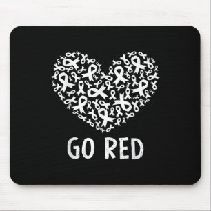 Go Red For Women American Heart Disease Month Awar Mouse Mat