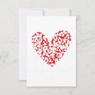 Go Red For Women Heart Disease Awareness Card