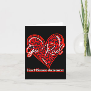 Go Red For Womens Heart Disease Awareness Month Le Card