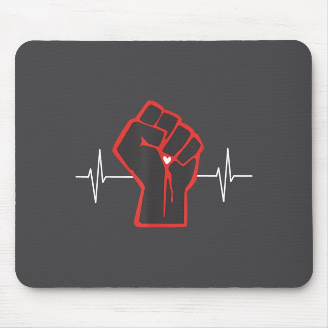 Go Red Heart Disease Awareness Month  Mouse Mat (Front)