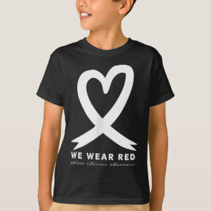 Go Red In February Heart Disease Awareness Health T-Shirt