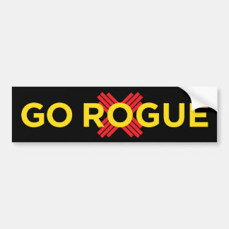 Go Rogue Bumper Sticker