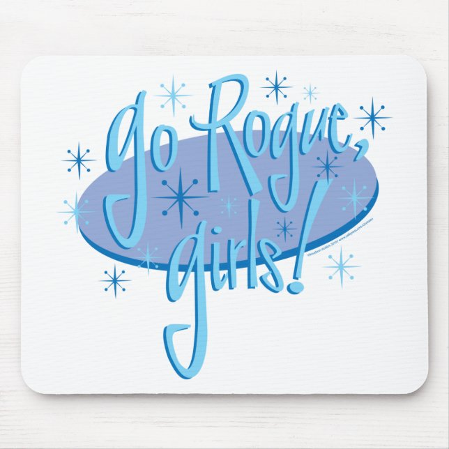 go-rogue-girls mouse mat (Front)
