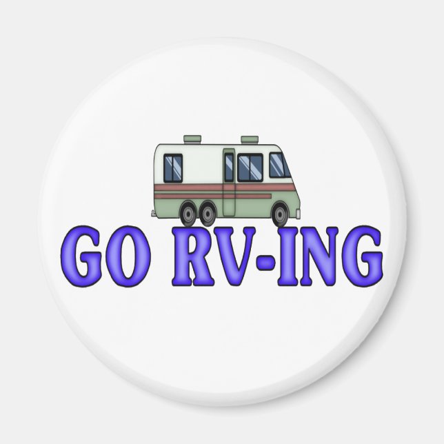 GO RV-ING MAGNET (Front)