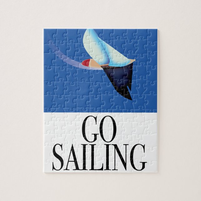 Go Sailing Jigsaw Puzzle (Vertical)