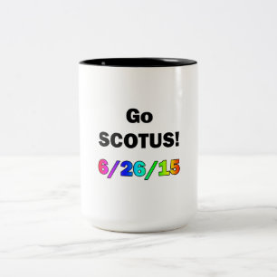 Go SCOTUS Two-Tone Coffee Mug