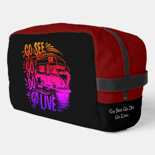 Go See, Go Do, Go Live Adventure Dopp Kit