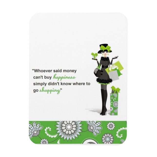Go Shopping Magnet (Vertical)