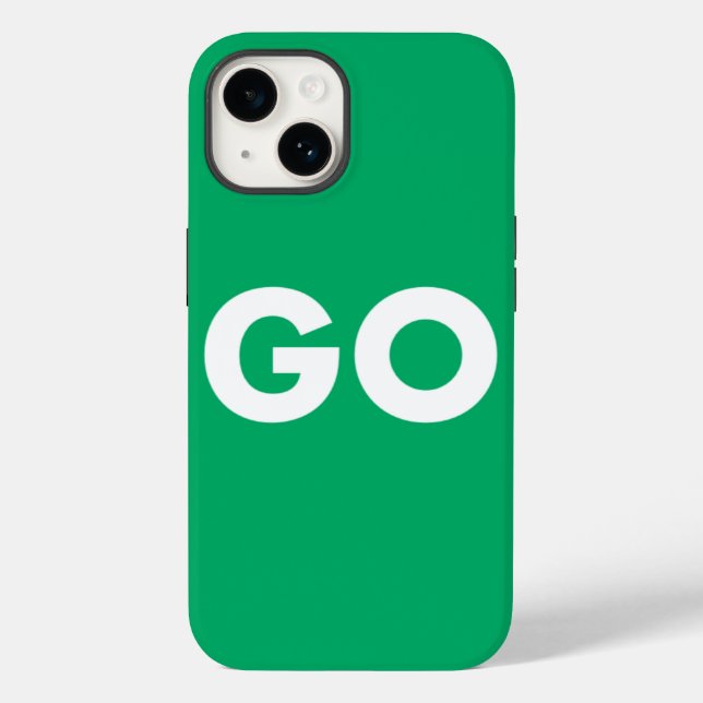Go Sign  Case-Mate iPhone Case (Back)