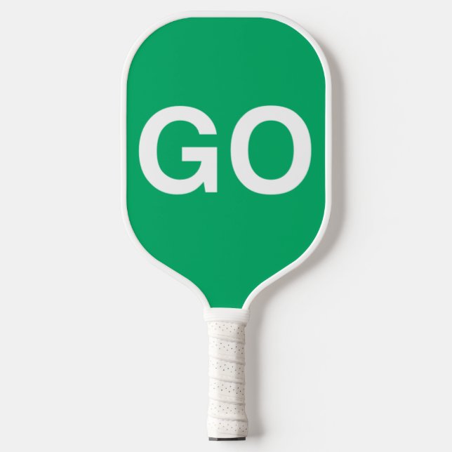 Go Sign Pickleball Paddle (Front)