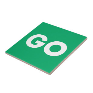 Go Sign Tile