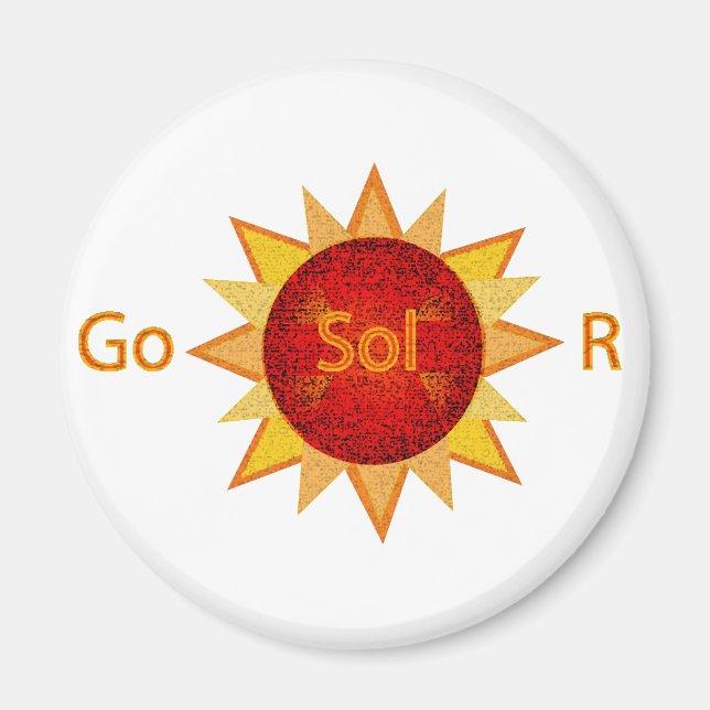 Go Solar 2 Magnet (Front)