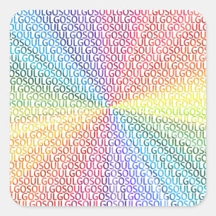 Go Soul Square Sticker