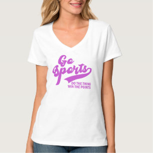 Go Sports Do The Thing Win The Points funny sports T-Shirt