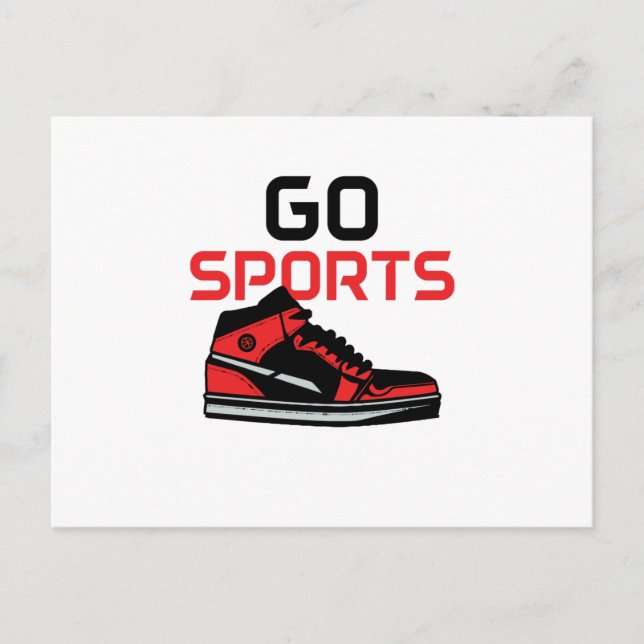 Go Sports Postcard (Front)