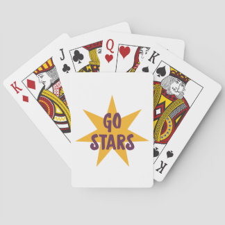 Go Stars Playing Cards