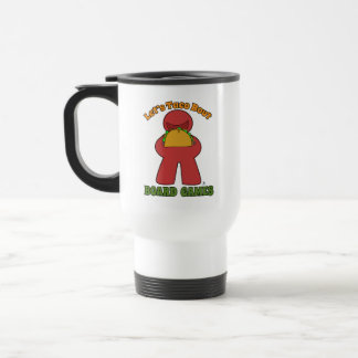Go Taco Bout Board Games Meeple Cartoon Travel Mug