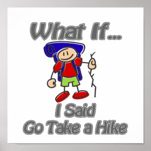 Go Take a Hike Poster