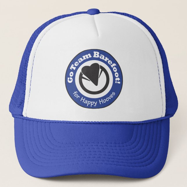 Go Team Barefoot! Hat (Front)