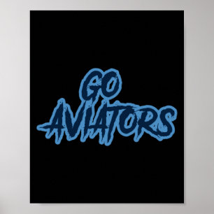 Go Team Columbus Football Tailgate Poster