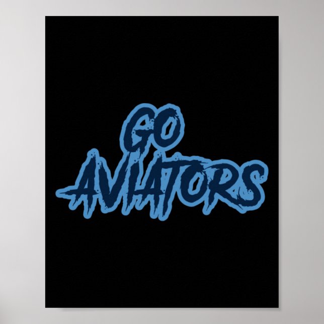 Go Team Columbus Football Tailgate Poster (Front)