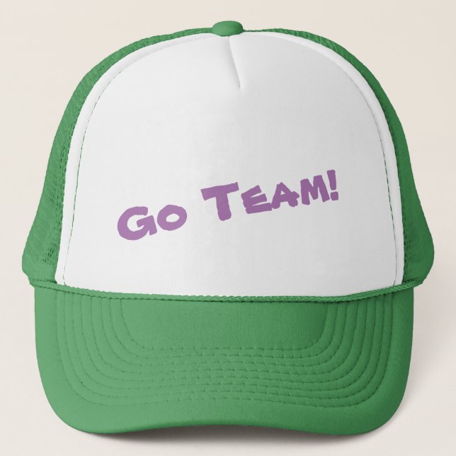 Go Team Trucker Hat (Front)