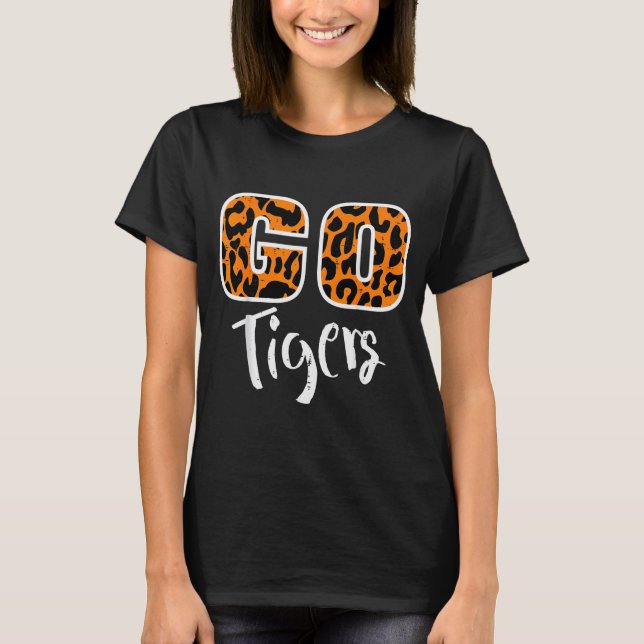 Go Tiger Men Women Kids Girls Youth Boys Teen  T-Shirt (Front)