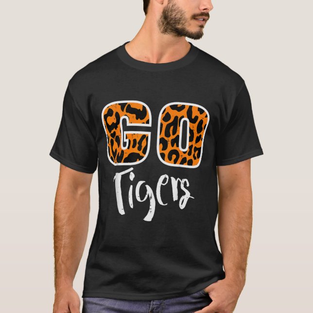 Go Tiger Men Women Kids Girls Youth Boys Teen  T-Shirt (Front)