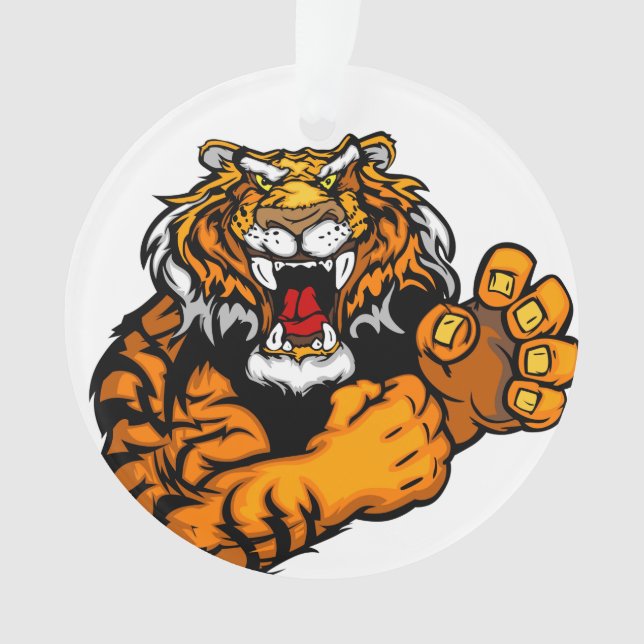 Go Tiger Ornament - SRF (Front)