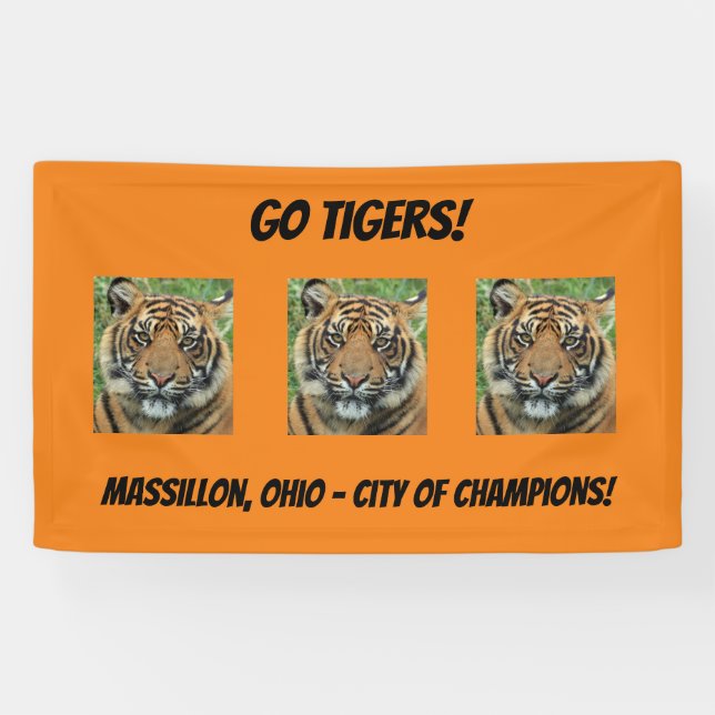 Go Tigers! Banner (Horizontal)