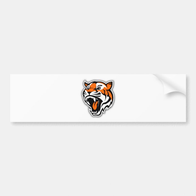 GO TIGERS! BUMPER STICKER (Front)