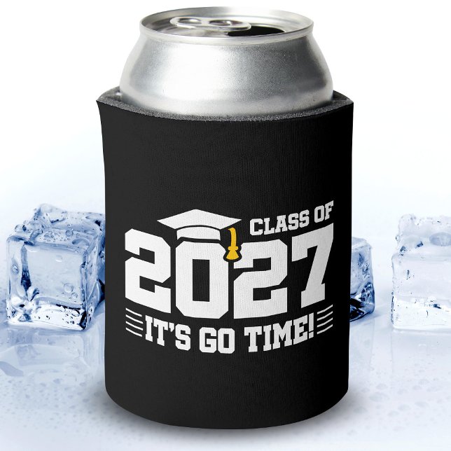 Go Time Graduation Quote Senior Class of 2027 Can Cooler (Creator Uploaded)