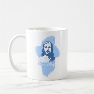 Go To Church...! Jesus Christ. Christian Preacher Coffee Mug