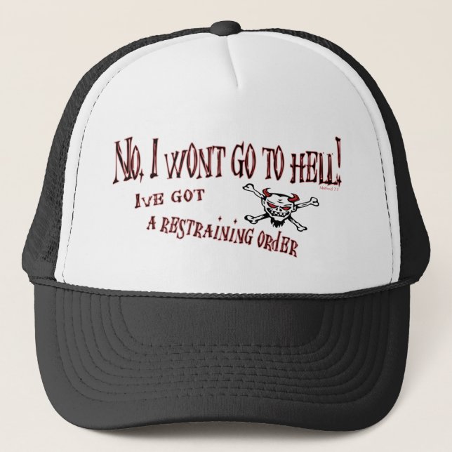 Go to Hell Hat (Front)
