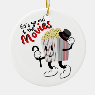 Go To Movies Ceramic Tree Decoration