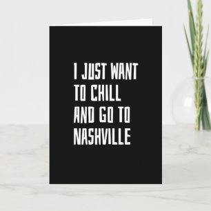 Go To Nashville Card