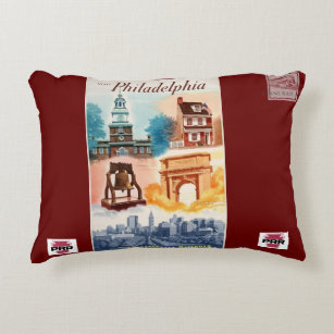 Go to Philadelphia on The PRR     Decorative Cushion