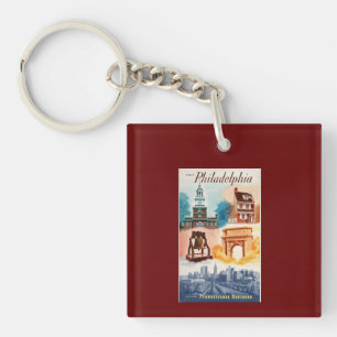 Go to Philadelphia on The PRR  Keychain