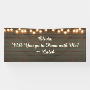  Go to Prom with Me   Romantic Promposal Banner