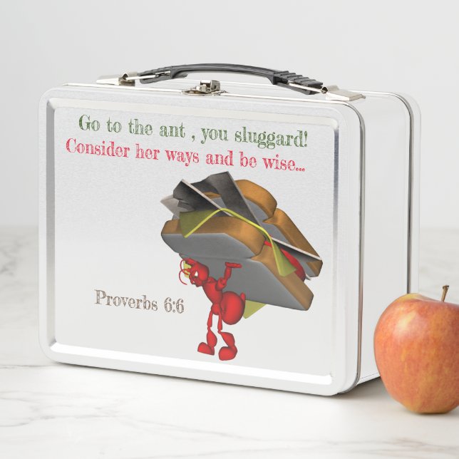 Go to the Ant! Metal Lunch Box (In Situ)