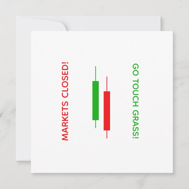 Go touch grass invitation (Front)