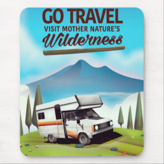 Go Travel, Visit mother natures Wilderness RV. Mouse Mat