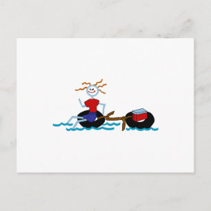 Go Tubing Postcard