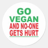 Go Vegan And No-One Gets Hurt, Vegan 